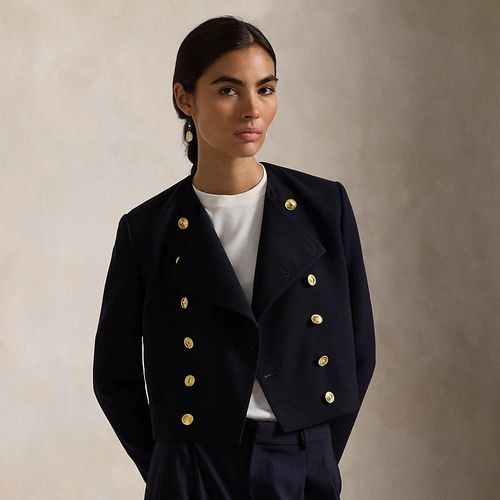 Veste Courte En Crêpe De Laine