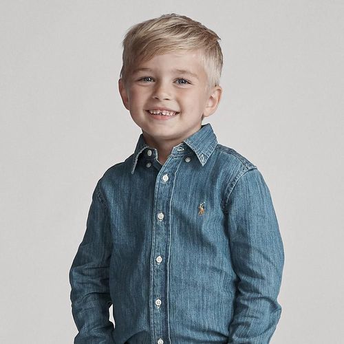 Chemise En Coton Denim