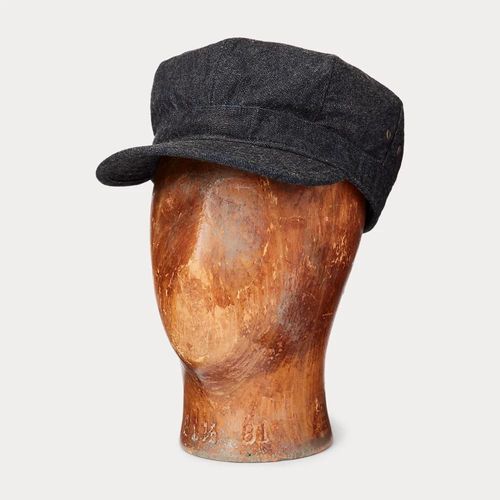 Casquette Utilitaire En Denim Indigo