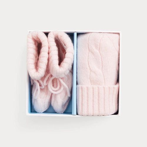 Bonnet Et Chaussons En Cachemire