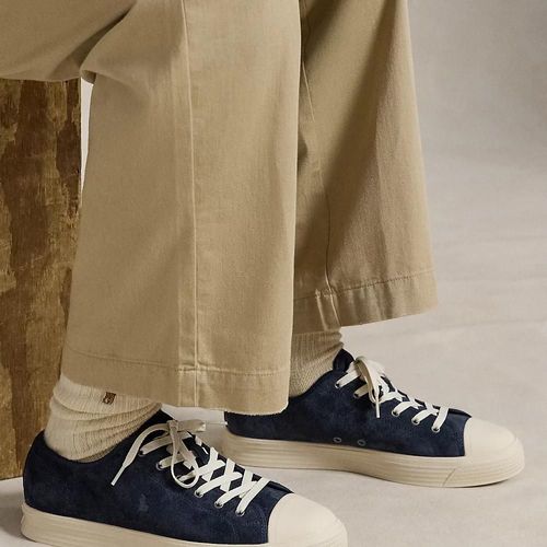 Baskets Basses Ayers En Daim
