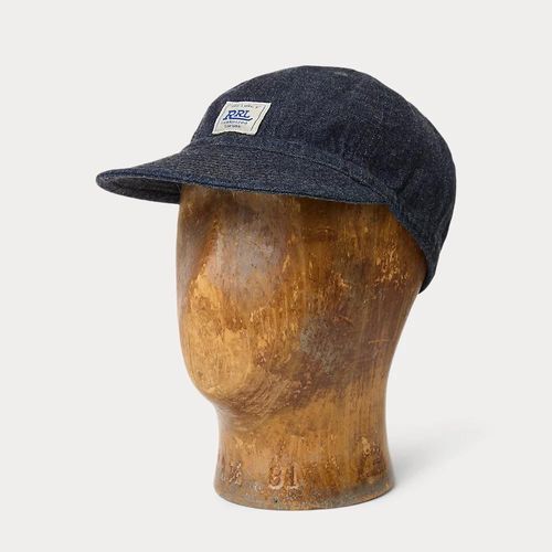 Casquette En Denim Indigo