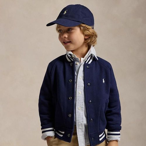 Veste De Baseball En Molleton