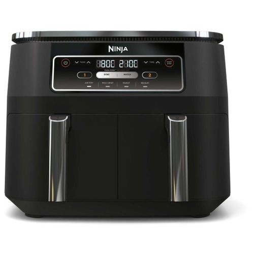 Friteuse sans huile Ninja Foodi double compartiment 4-en-1 Air Fryer, 7,6 L AF200EU