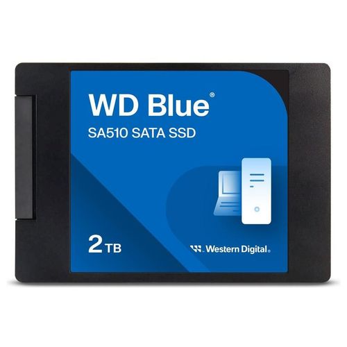 WD Blue SA510 WDS200T3B0A - SSD - 2 To - interne - 2.5" - SATA 6Gb/s