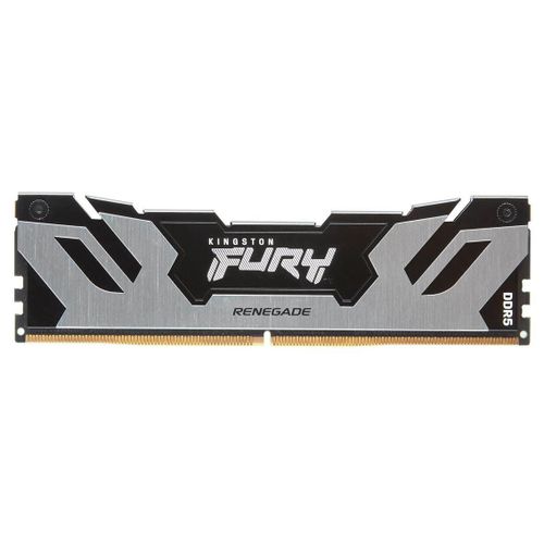 Kingston FURY Renegade - DDR5 - module - 24 Go - DIMM 288 broches - 8000 MT/s / PC5-64000 - CL38 - 1.4 V - mémoire sans tampon - on-die ECC - noir et argent
