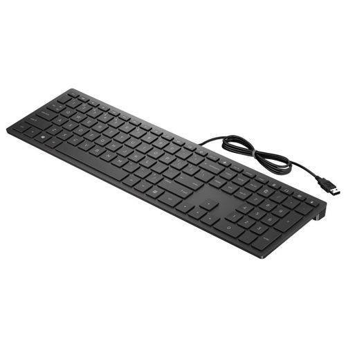 HP Pavilion 300 - Clavier - USB - noir cheddar