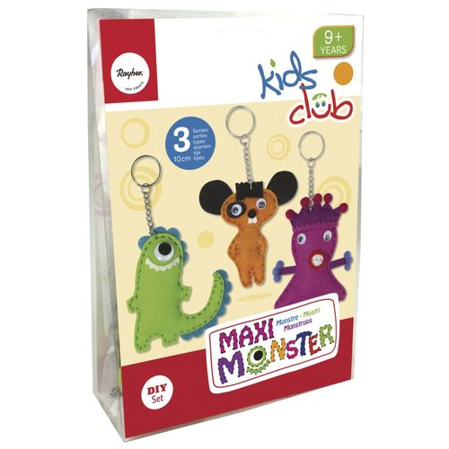 Kit De Bricolage Monstremaxi 10 Cm 3 Pièces
