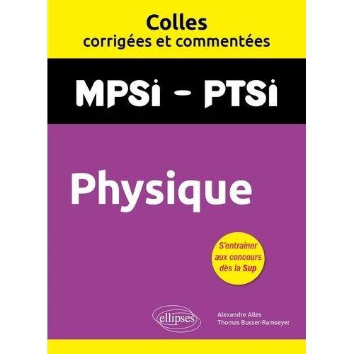 Physique Mpsi-Ptsi