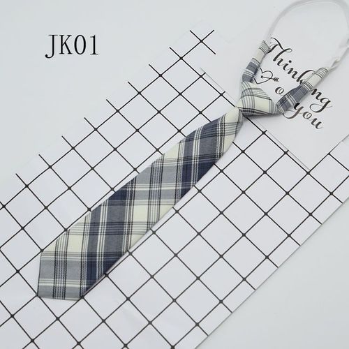 Cravate À Carreaux En Coton,Uniforme D'école Ou De Collège,Vêtements De Cou,Petits Liens Paresseux,Accessoires De Robe,Cravate Quotidienne Pour Jeunes Filles Et Garçons,7cm