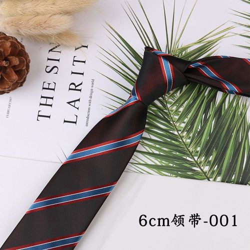 Mode Mince Maigre 6 Cm Cravates Classique Hommes Rayure Plaid Floral Vin Bleu Cravates De Mariage Jacquard Tissé Polyester Hommes Cravates