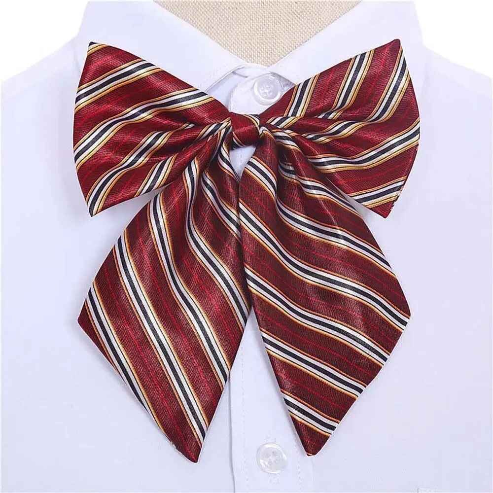 Uniforme de style japonais JK Noeud papillon coloré pour femmes,chemises de fête scolaire,n?ud papillon,cravates de cou,olympiques à n?uds,accessoires