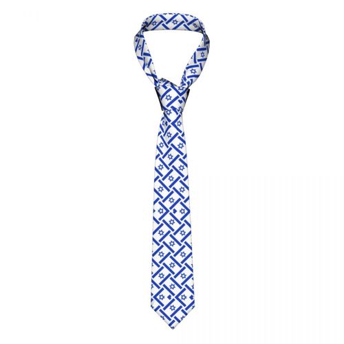 Cravates De La Présidence Pour Hommes,Col Étroit,Slim,Décontracté,Sensation D'israël,Cadeau D'accessoires,Classique