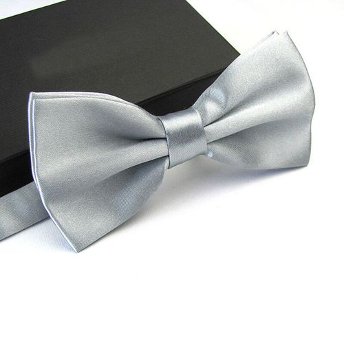 N?ud Papillon En Satin Pour Hommes,Classique,Pour Fête De Mariage,Couleur Unie,Réglable