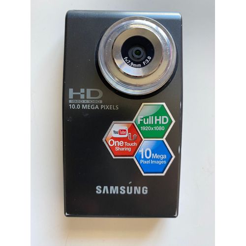 Camescope Numérique Samsung HMX-U10BP/XEU Full HD