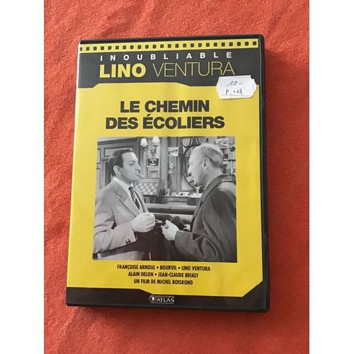 Le Chemin Des Écoliers/ Michel Boisrond 1959/ Vf/ Collection « L’Inoubliable Lino Ventura »/ Dvd/ Éditions Atlas 2006