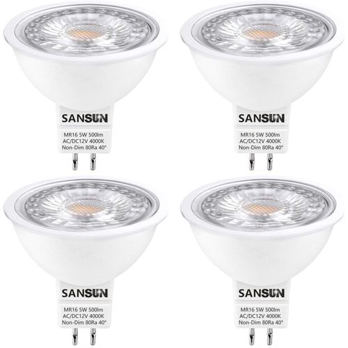 Mr16 Ampoule Led Lampe Bulb, 5w Gu5.3 Lumière Led, Equivalent 50w Ampoule Halogène[Amp745562]