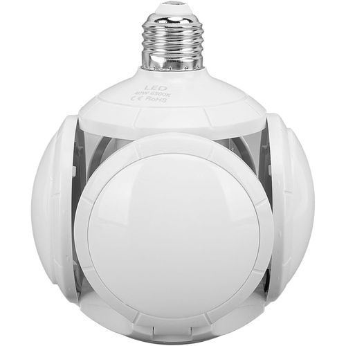 Ampoule Pliable De Type Football 85 À 265v Abs Et Acrylique E27 E26 40w Ampoules De Football Led Pliantes À Haute Luminosité Pour Magasin, Bureau À Domicile[Amp744879]