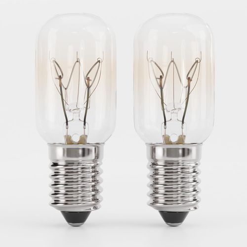 2X Ampoule Frigo 15W E14 Blanc Chaud Lampe Pour Machine À Coudre, Hotte, Lampe De Sel, Congélateur Ampoule Refrigerateur 15W, T22, 90 Lumens & 2700K Ampoule 15W Frigo, Lamp[AMP745471]