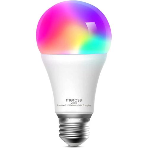 Ampoule Connectée, Ampoule Led Intelligente Compatible Avec Alexa Et Google Home, E27 2700k-6500k Ampoule Dimmable Multicolore (Équivalente 60w) Avec Contrôle Vocal À Distance (1)[Amp742071]