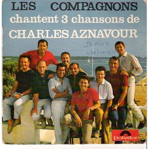 Ch. Aznavour - 45 Tours Ep (Longue Durée)