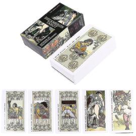 1 Boîte Cartes de Tarot Oracle Carte de Jeu Famille Fête Prophétie  Divination Jeux de Société