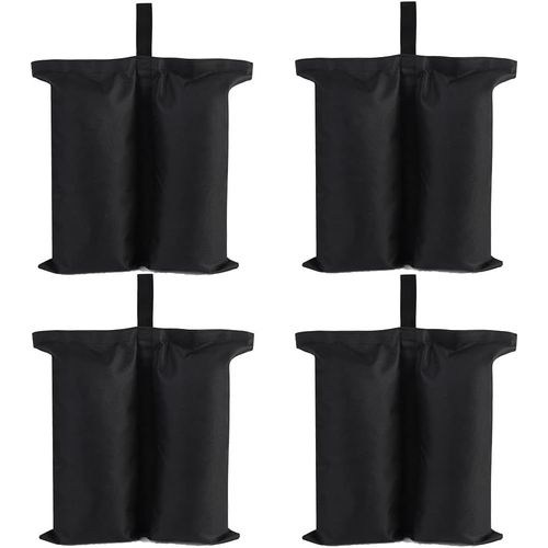 Pour Pieds De Tente Pop-Up,Parasol,Meubles De Jardin-Noir,4pcs-Petit