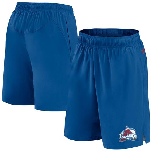 Short Bleu Colorado Avalanche Authentic Pro Tech De Marque Fanatics Pour Hommes