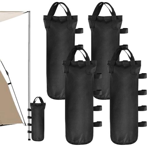 4 Pièces Sac De Lestage,50 X 20 Cm Oxford Poids De Tonnelle Poids Pour Tonnelle Sac De Sable,Unique Tube Poids De Lestage Sacs De Sable Pour Tentes Entes Parasols Terrasses Parasols Tente À Toit