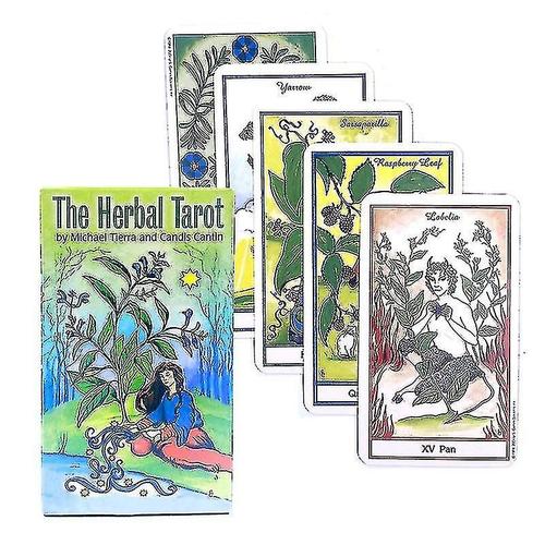 La Carte De Tarot À Base De Plantes, Jeu De Divination, Prophétie, Fête En Famille, Jeu De Société, Carte Du Destin