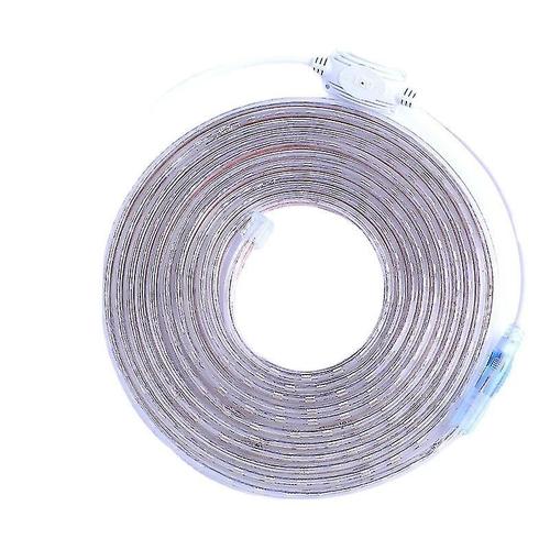 Bande Led 5050 Haute Tension 220v, Bande Flexible, Étanche Et Anti-Électricité, Vue De Plafond, Bande Ambiante Murale, 1m