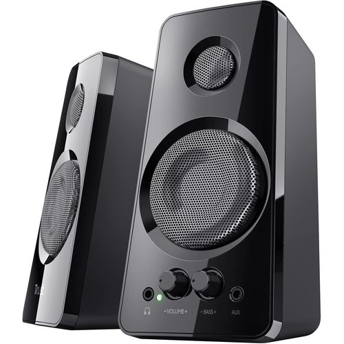KYAOAYO-Tytan Enceinte Pc 2.0 Pour Ordinateur, 36 Watt, Jack 3.5 Mm, Alimentation Usb, Speaker Avec Connexion Line-In Pour Tablette, Téléphone, Pc, Laptop - Noir
