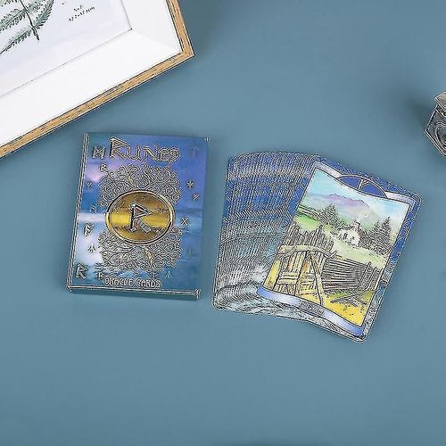 Runes Oracle Card Tarot Family Party Prophecy Divination Jeu De Société Carte Psychique
