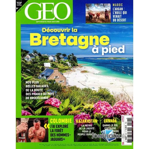 Géo N°557 : Découvrir La Bretagne À Pied