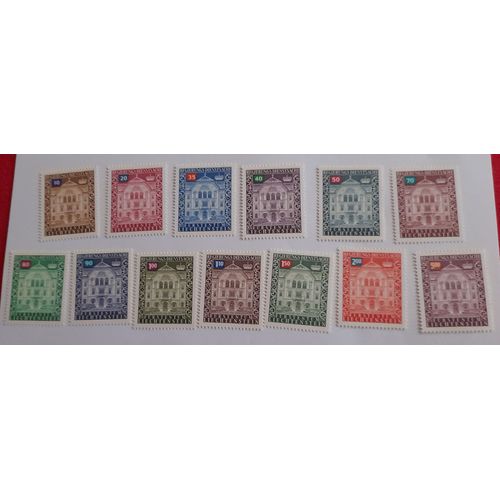 Timbres Neufs - Liechtenstein 1976 - Série "Governmentbuilding" (Complète)