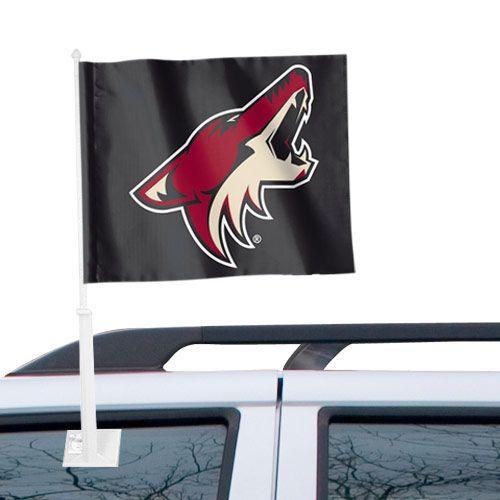 Drapeau De Voiture Double Face Wincraft Arizona Coyotes 11" X 13"