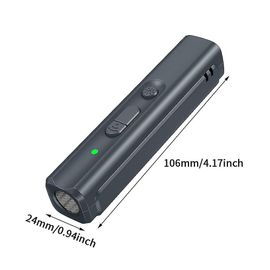 Mini Répulsif Ultrasonique Portable Rechargeable Par Usb Pour Chiens, Fournitures Pour Animaux De Compagnie [Orange]