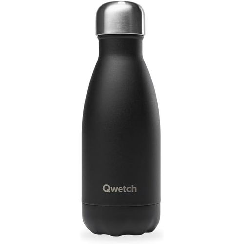 Bouteille Isotherme S Noir 260ml - 24h Froid Et 12h Chaud - Etanche, Sans Bpa & - Gourde Inox Isotherme Pour Sport, Voyage, Bureau, Randonnée