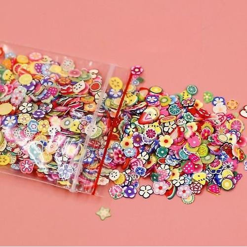 Assortiment de tranches de Nail Art, 3000 pièces, décorations d'ongles, Kit de fabrication de bricolage pour téléphone portable, fournitures artisanales de bricolage