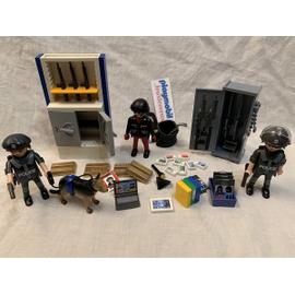 Policiers et voiture de police - Playmobil Policier 3904
