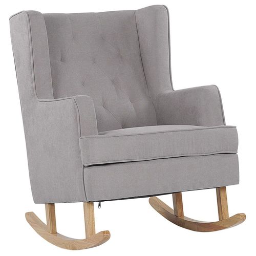 Fauteuil À Bascule Gris Clair Trondheim