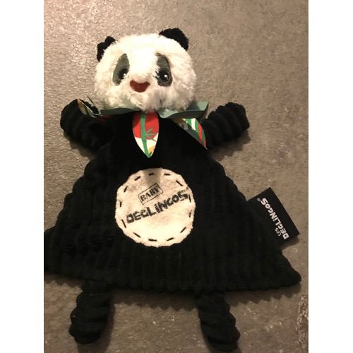 Doudou Peluche Panda Les Deglingos 24cm