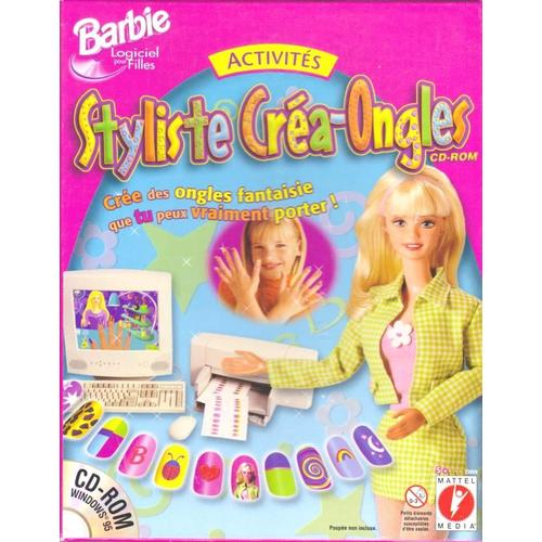 Barbie : Styliste Créa-Ongles (Cd Rom Pour Pc)