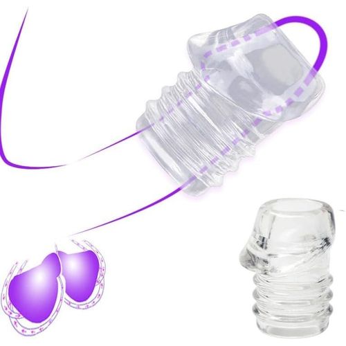 Kal-1pc Anneau Triangulaire Doux Couleurs Aléatoires Pour Couleur Transparente Fitness ¿¿Nis Rin¿ Anneau De Retard Pour Hommes