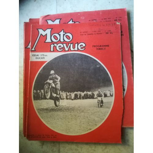 Moto Revue 1389 De 1958 Gamme Terrot 125 Tenace,175 Tournoi,175 Rallye,Ducati 175 Turismo,Lavalette