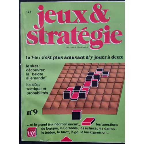 Jeux & Stratégies N° 9 Science Et Vie Juin/Juillet 1981