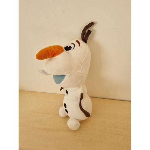 Doudou Peluche Bonhomme De Neige Olaf La Reine Des Neiges Disney