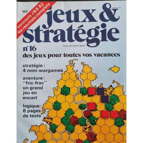 Jeux & Stratégies N° 16 Science Et Vie Août/Sept 1982