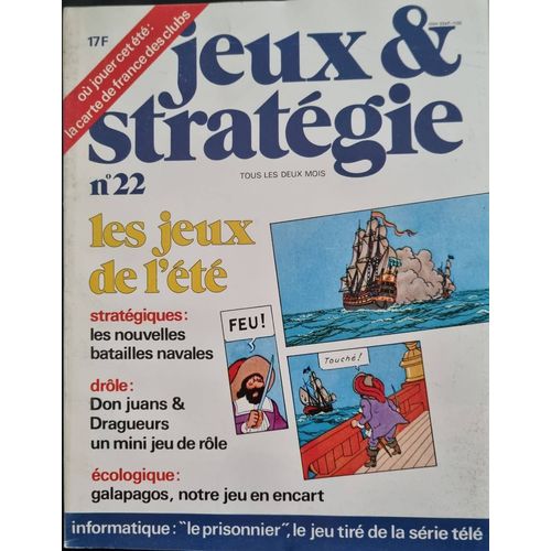 Jeux & Stratégies N° 22 Science Et Vie Août/Sept 1983