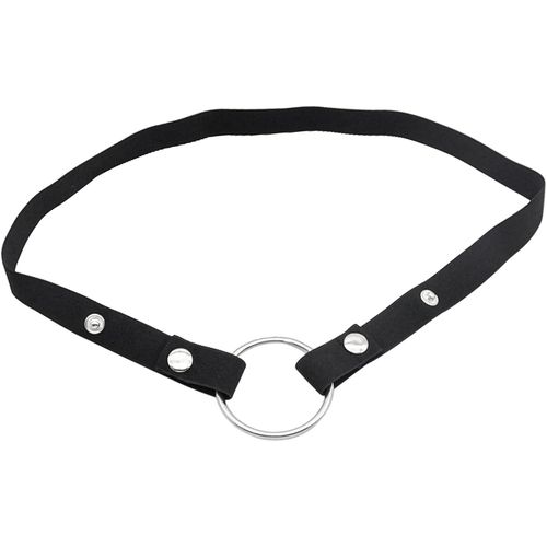Kal-Chastity Belt Pour Hommes,Cage À Pénis Ceinture Auxiliaire Fixe Avec Anneau Pénien,Chastity Cage Male Ceinture Auxiliaire Réglable Pour Chute Anti-Cage À Pénis,Ceinture De Chasteté (Noir)